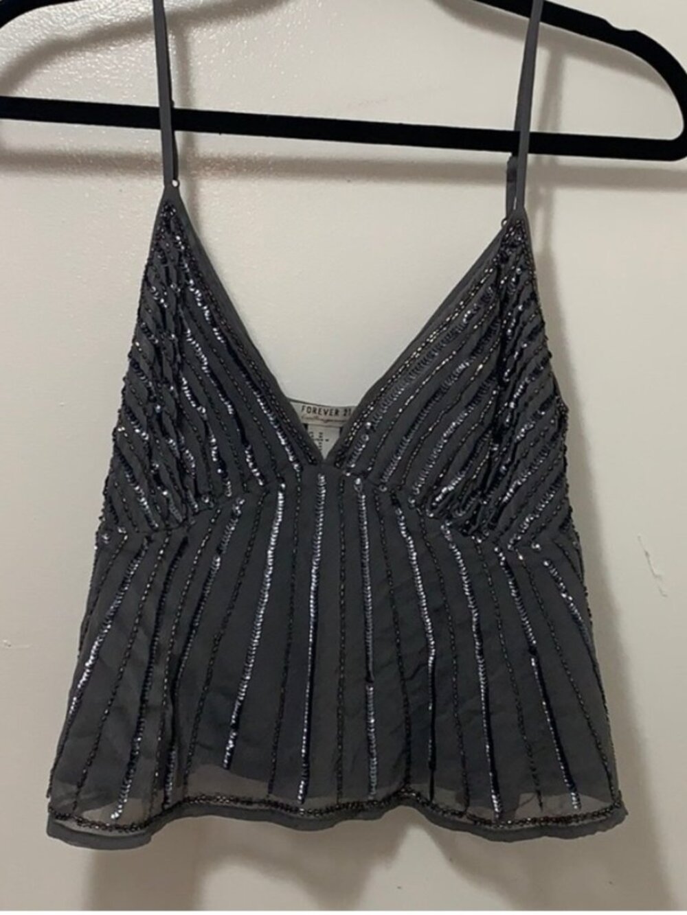 Sequin top